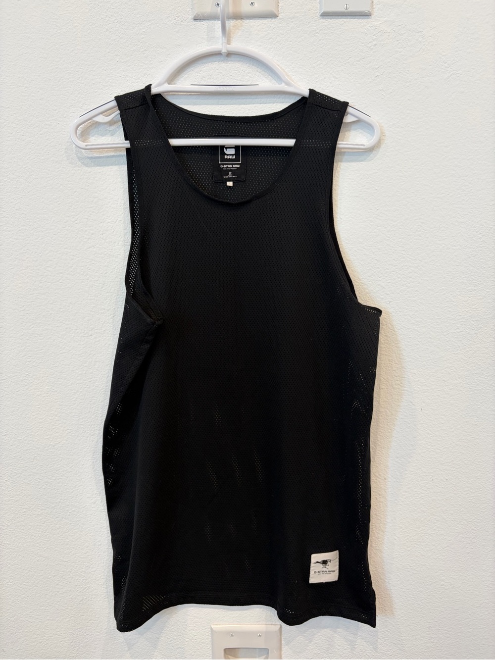 G-Star Black Mesh Women's Tank Top